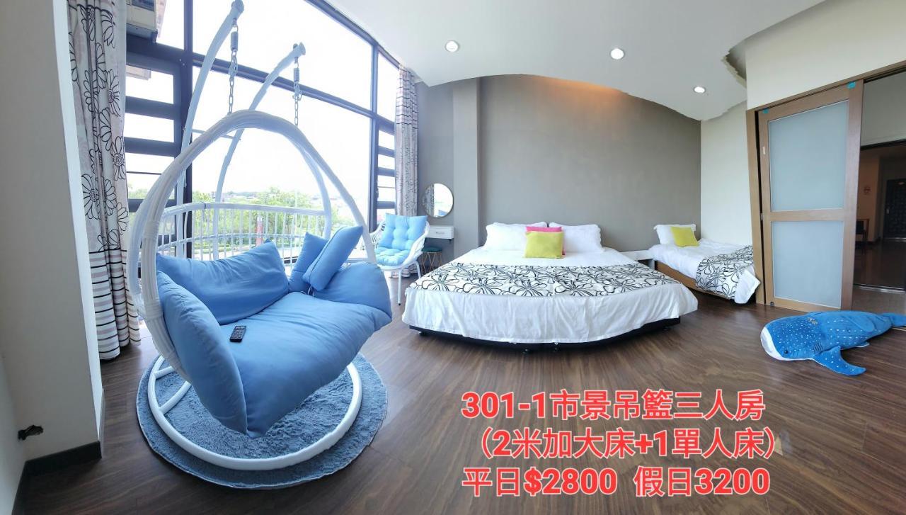 Qg Life 城中館 寵物親子釣魚人民宿 Jincheng Buitenkant foto